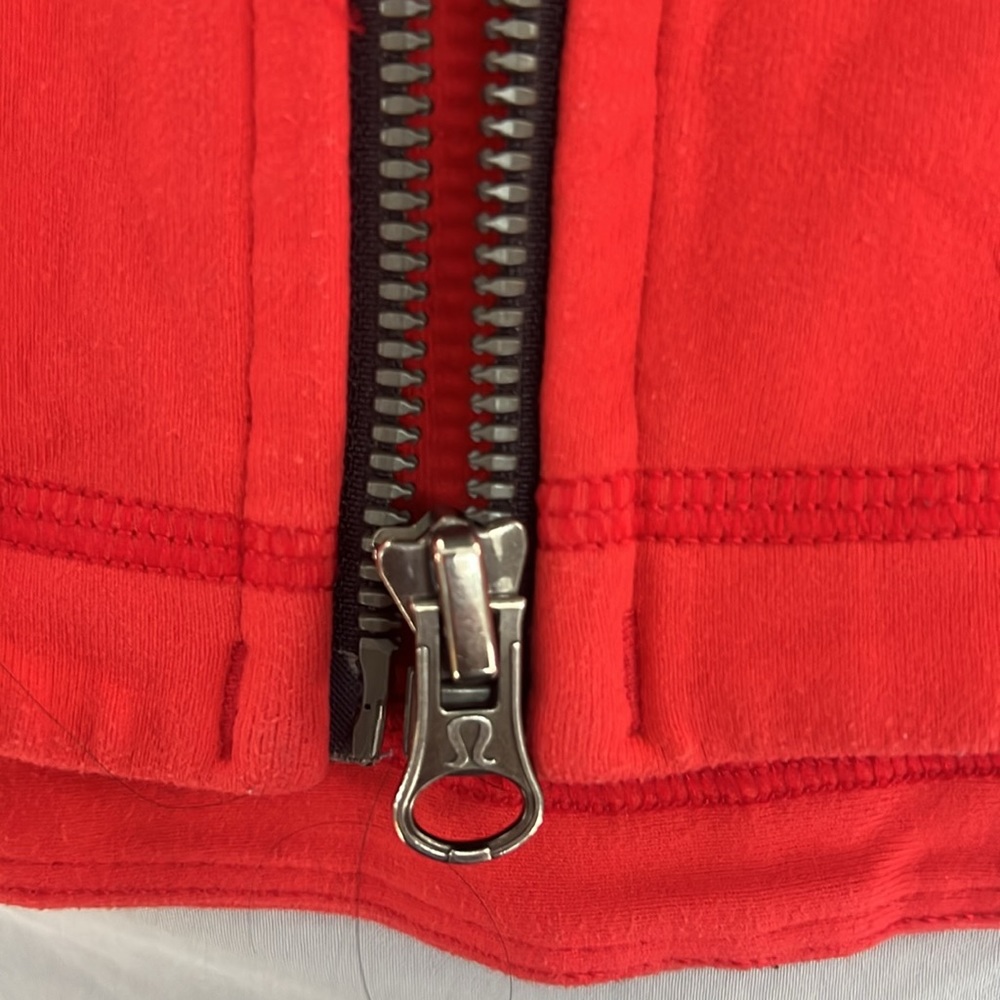 lululemon athletica Red and Black Full-Zip Jacket - Picture 2 of 7